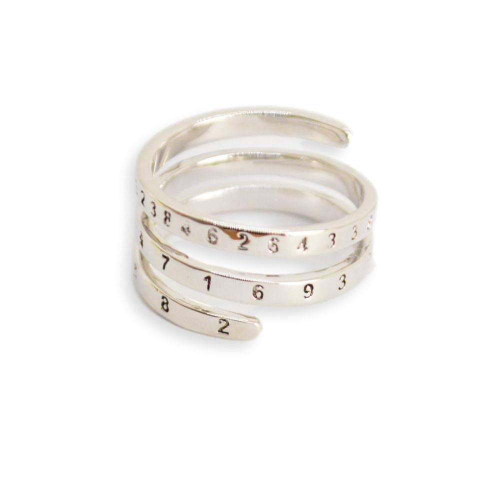 Amazon | gargle ガーグル 円周率 リング シルバー | リング 通販